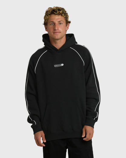 Billabong Men's Spec 73 Orbit Pop Pullover Hoodie - Black