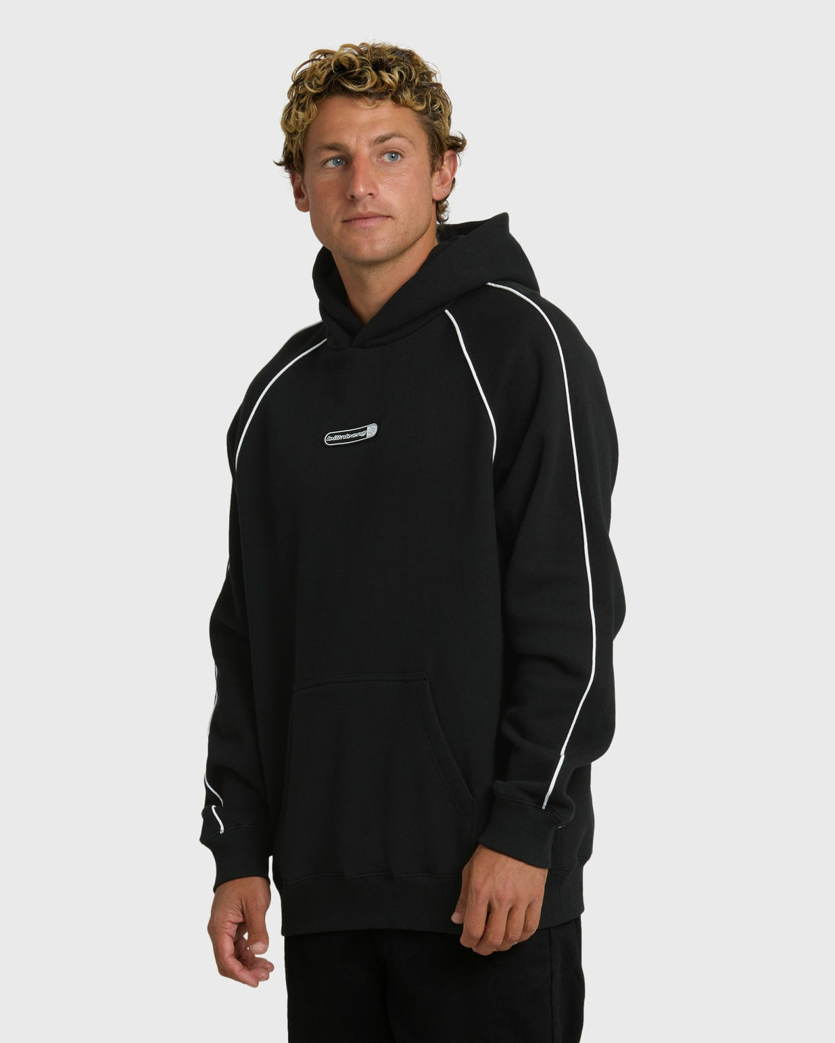 Billabong Men's Spec 73 Orbit Pop Pullover Hoodie - Black