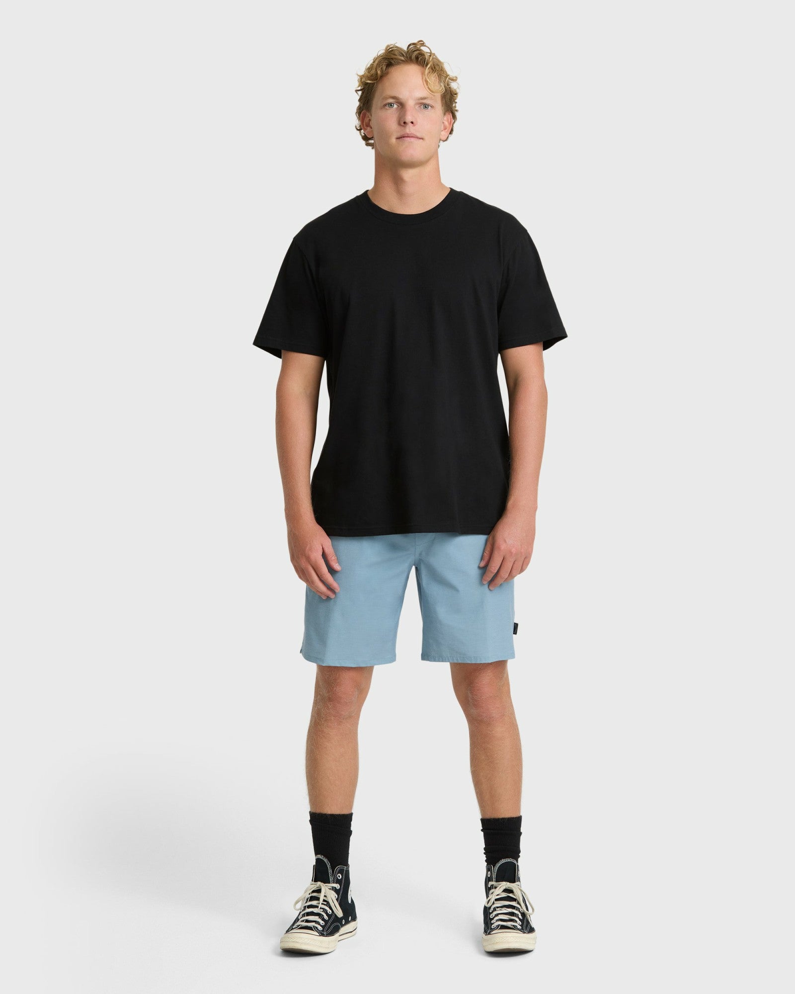 Billabong Men's Crossfire Submersible 18\" Hybrid Shorts - Blue Fog