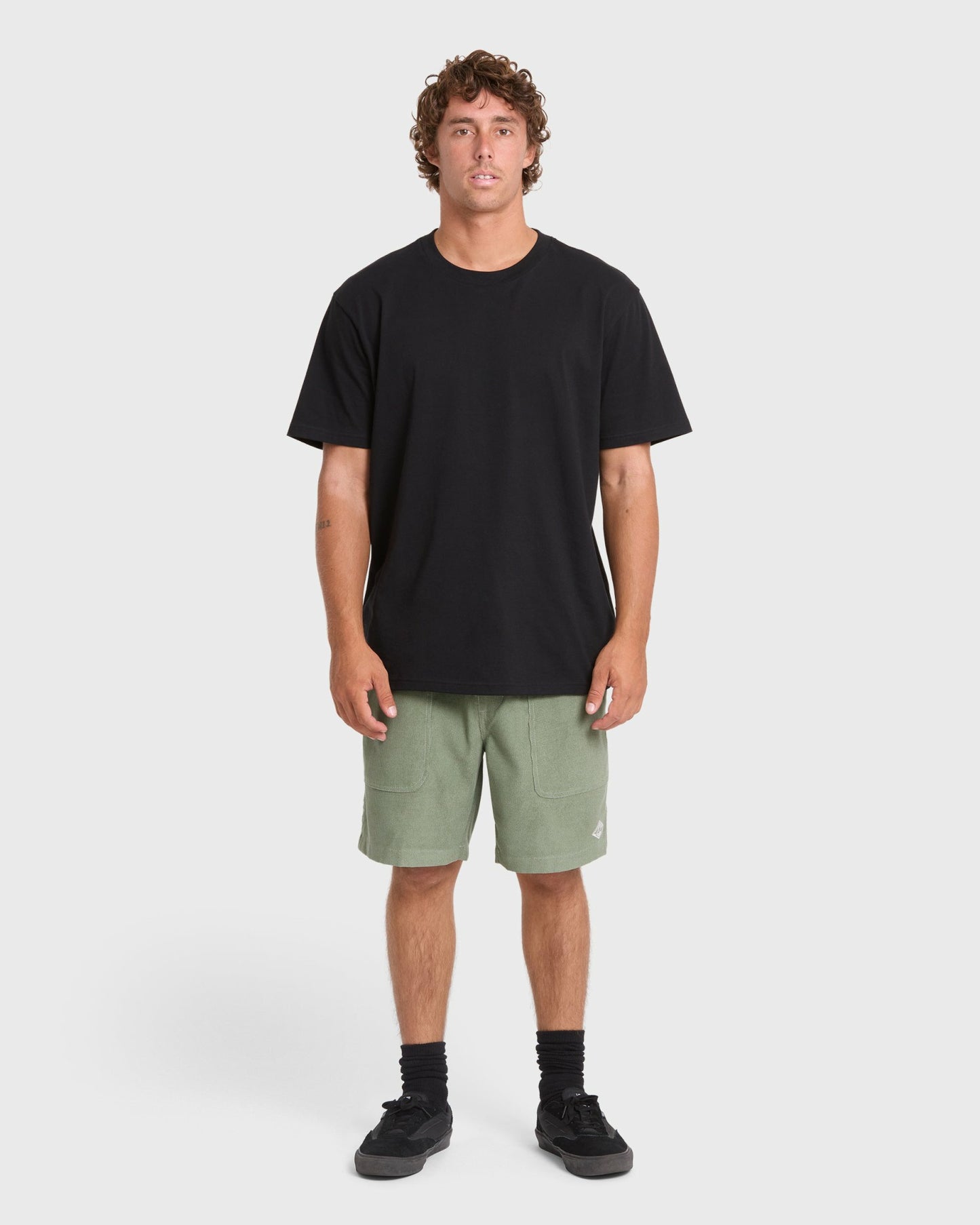 Billabong Men's De La Cruz Cord 18\" Amphibian Hybrid Shorts - Sea Spray