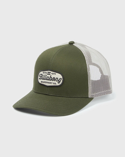 Billabong Men's Pledged Trucker Hat - Rifle Green