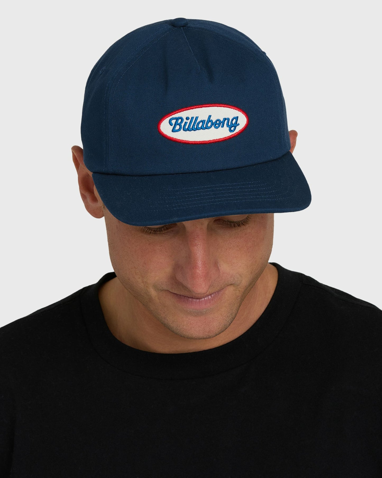Billabong Men's Caution Snapback Hat - Dark Denim