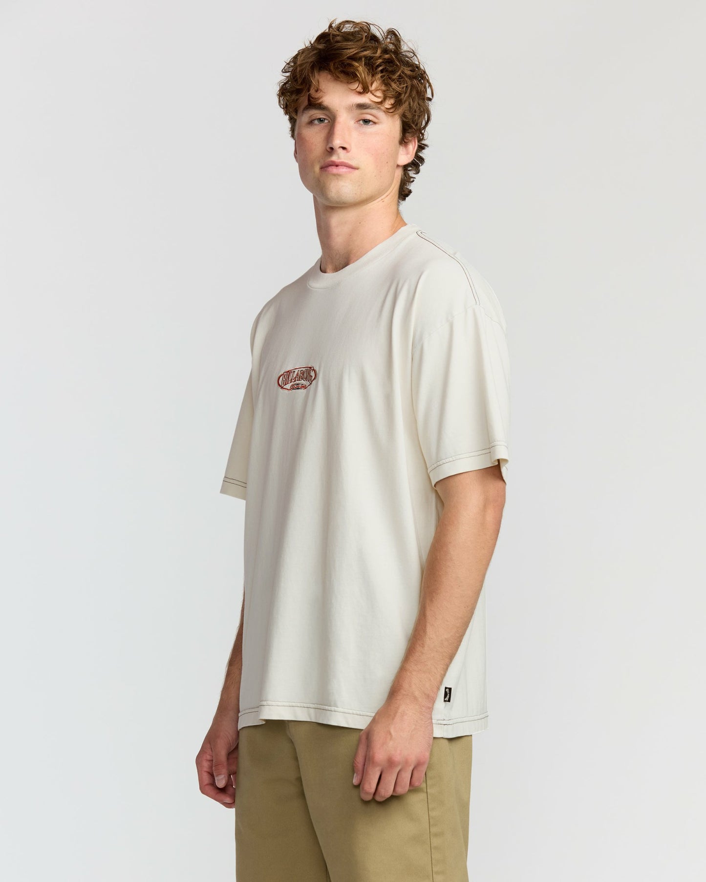 Billabong Men's Bad Dog OG Short Sleeve T-Shirt - Cement