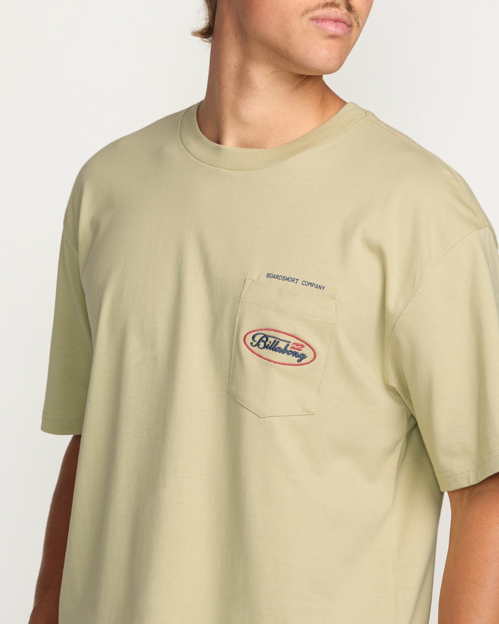 Billabong Men's Bad Dog Pocket Regular Tee - Desert