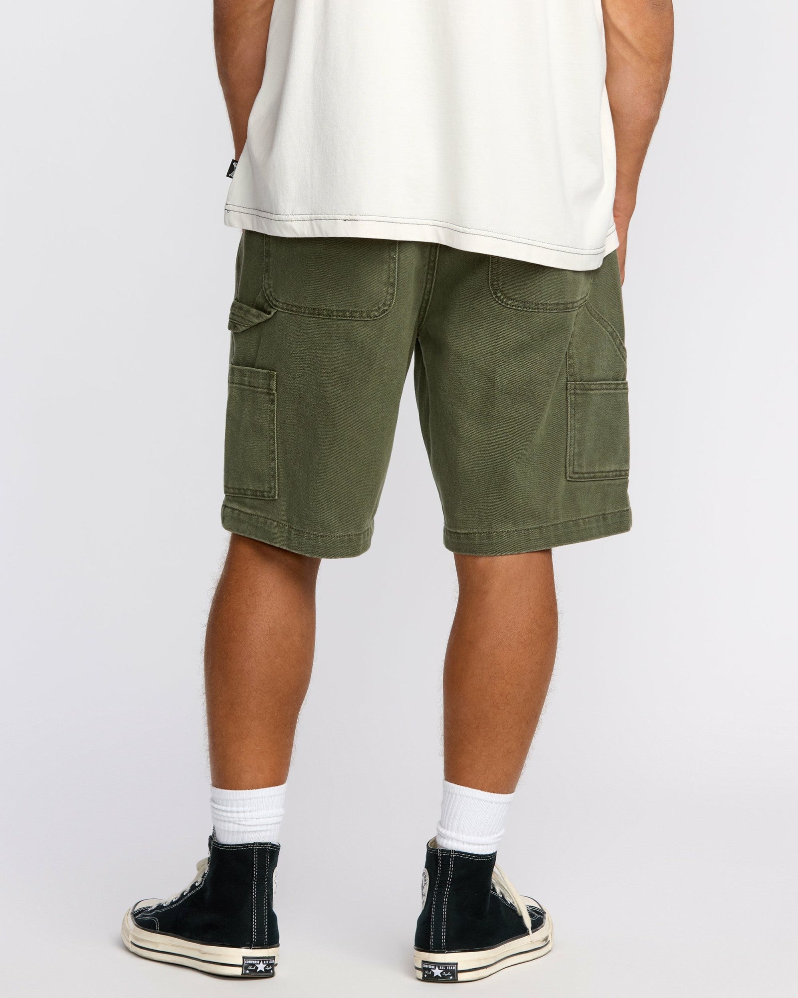 Billabong Men's Bad Dog 21\" Workwear Shorts - Dark Military