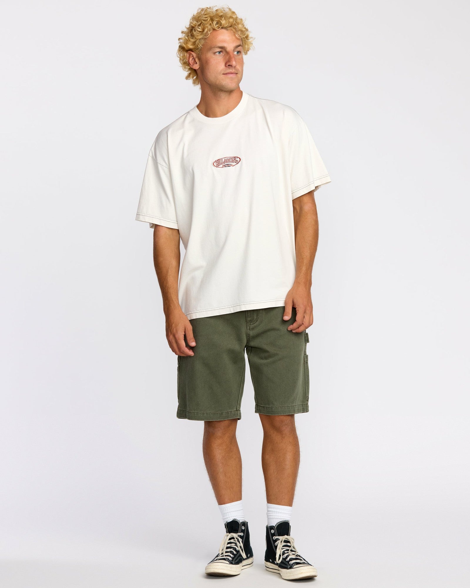 Billabong Men's Bad Dog 21\" Workwear Shorts - Dark Military