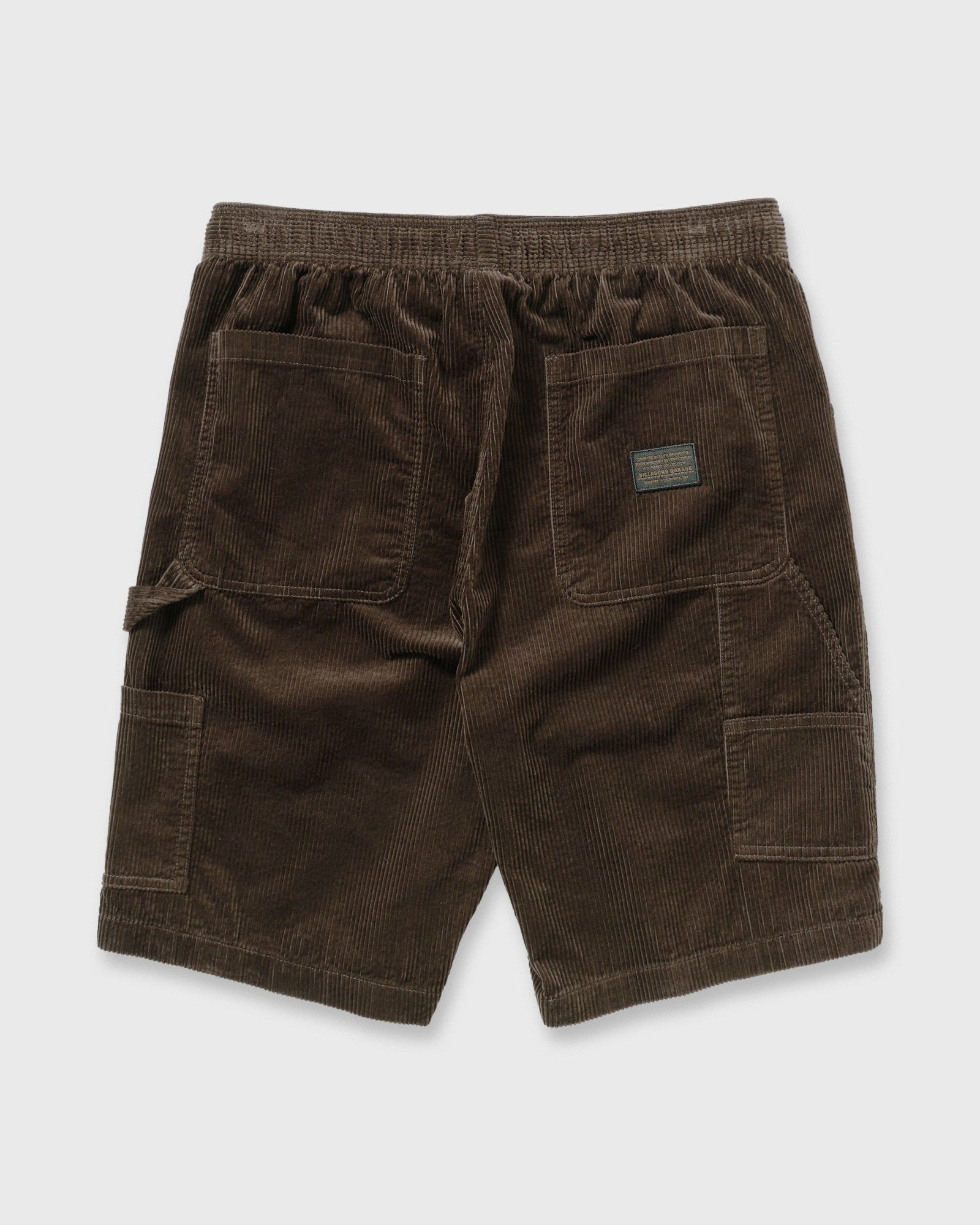Billabong Men's Larry Cord Garage Shorts - Chocolate