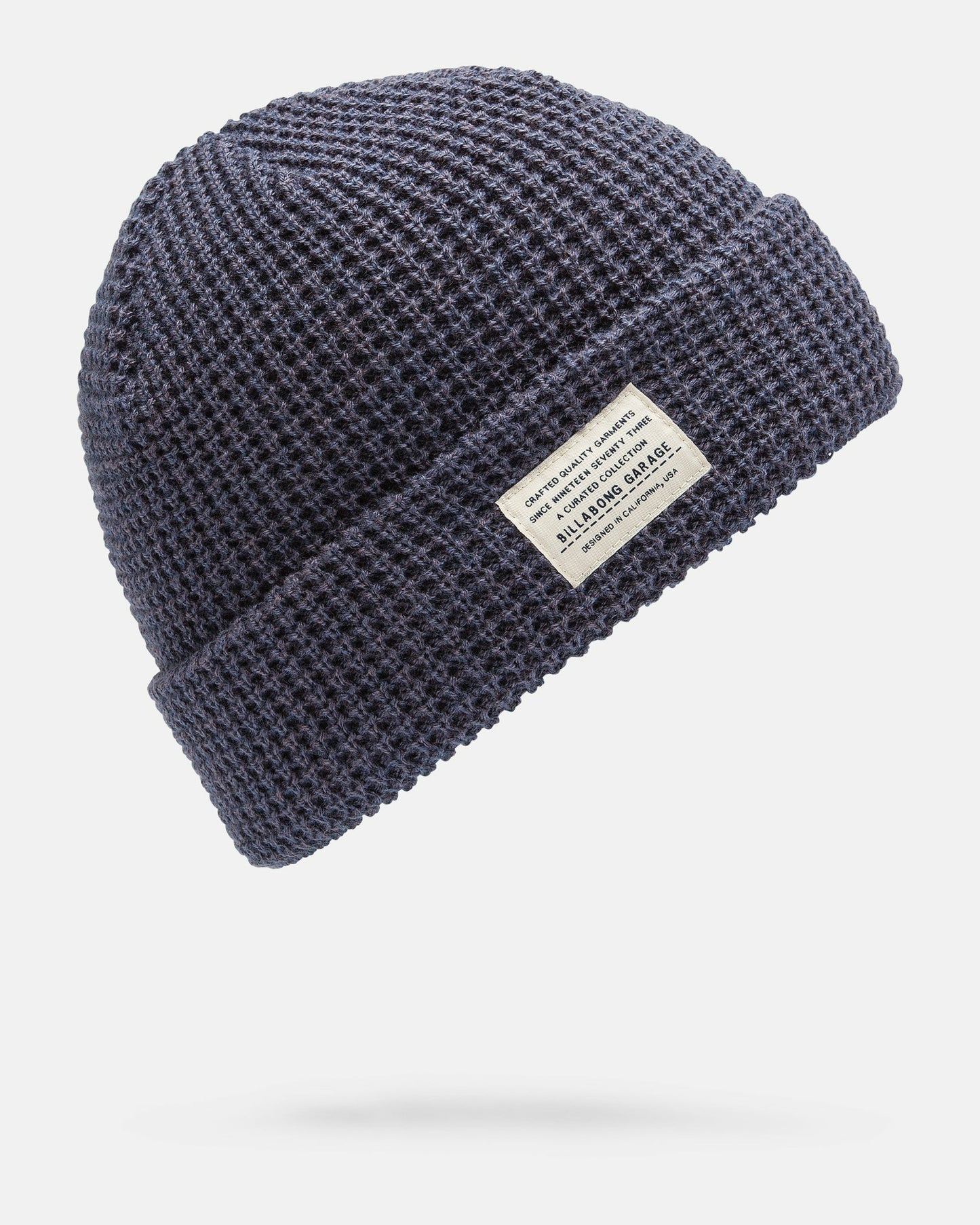 Billabong Men's The Label Garage Beanie - Aged Indigo