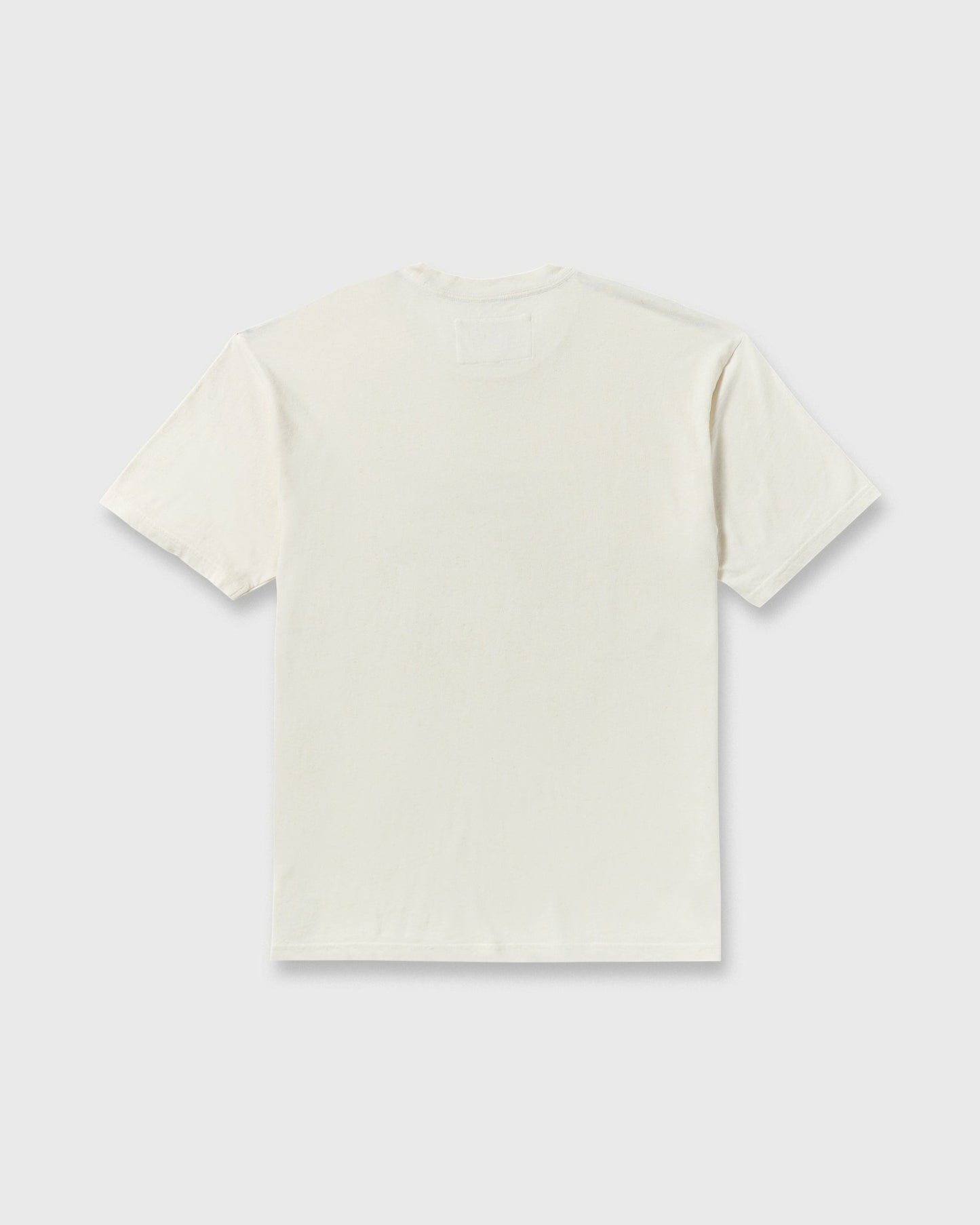 Billabong Men's The Label Garage Regular Short Sleeve T-Shirt - Off White