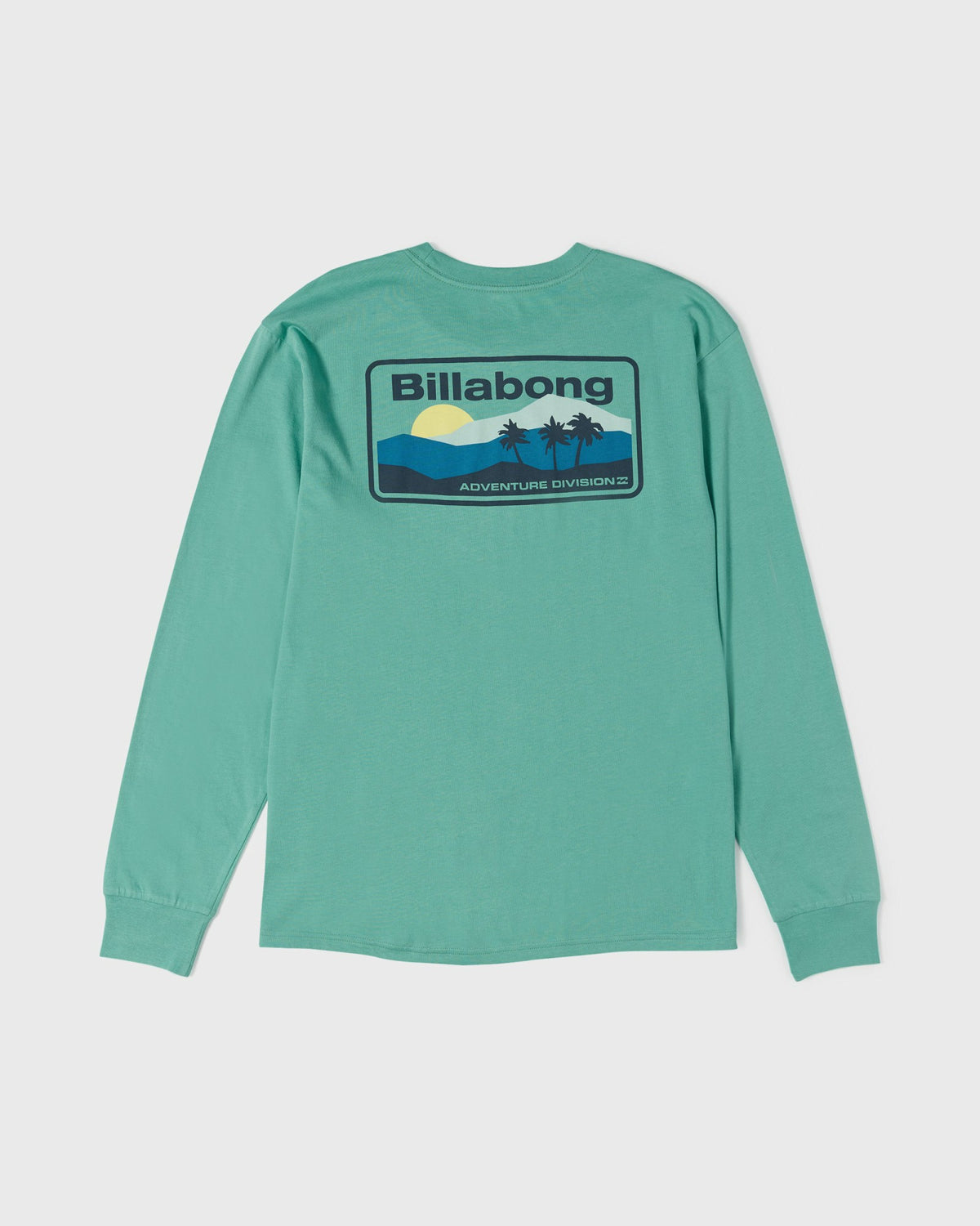 Billabong Men's Range Adventure Division Premium Long Sleeve Knit T-Shirt - Jade