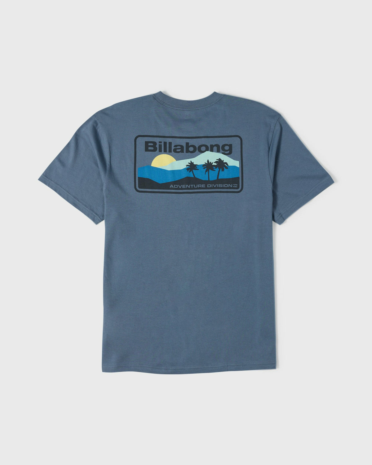 Billabong Men's Adventure Division Range Premium Short Sleeve Knit T-Shirt - China Blue
