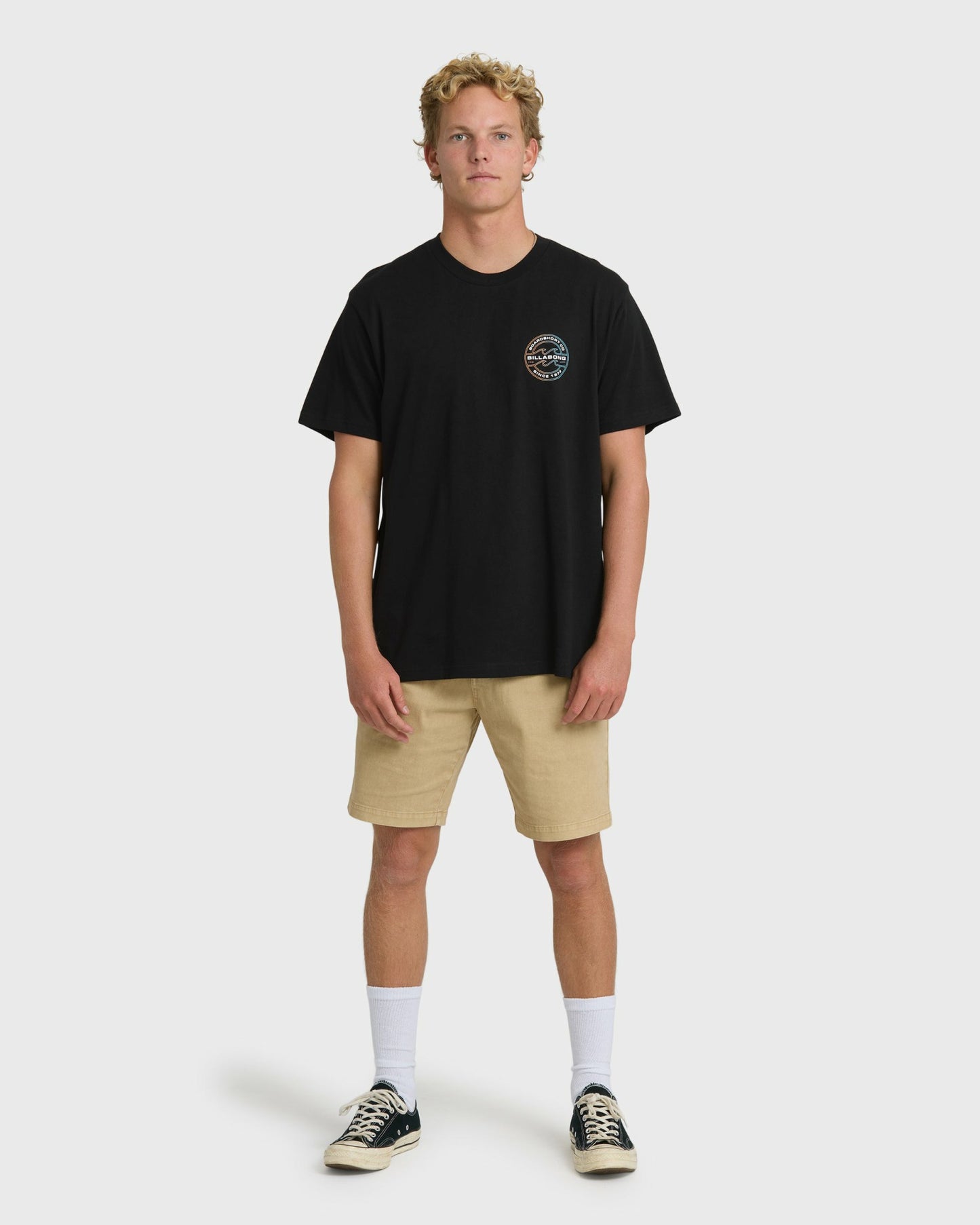 Billabong Men's Hollow Premium Short Sleeve T-Shirt - Black