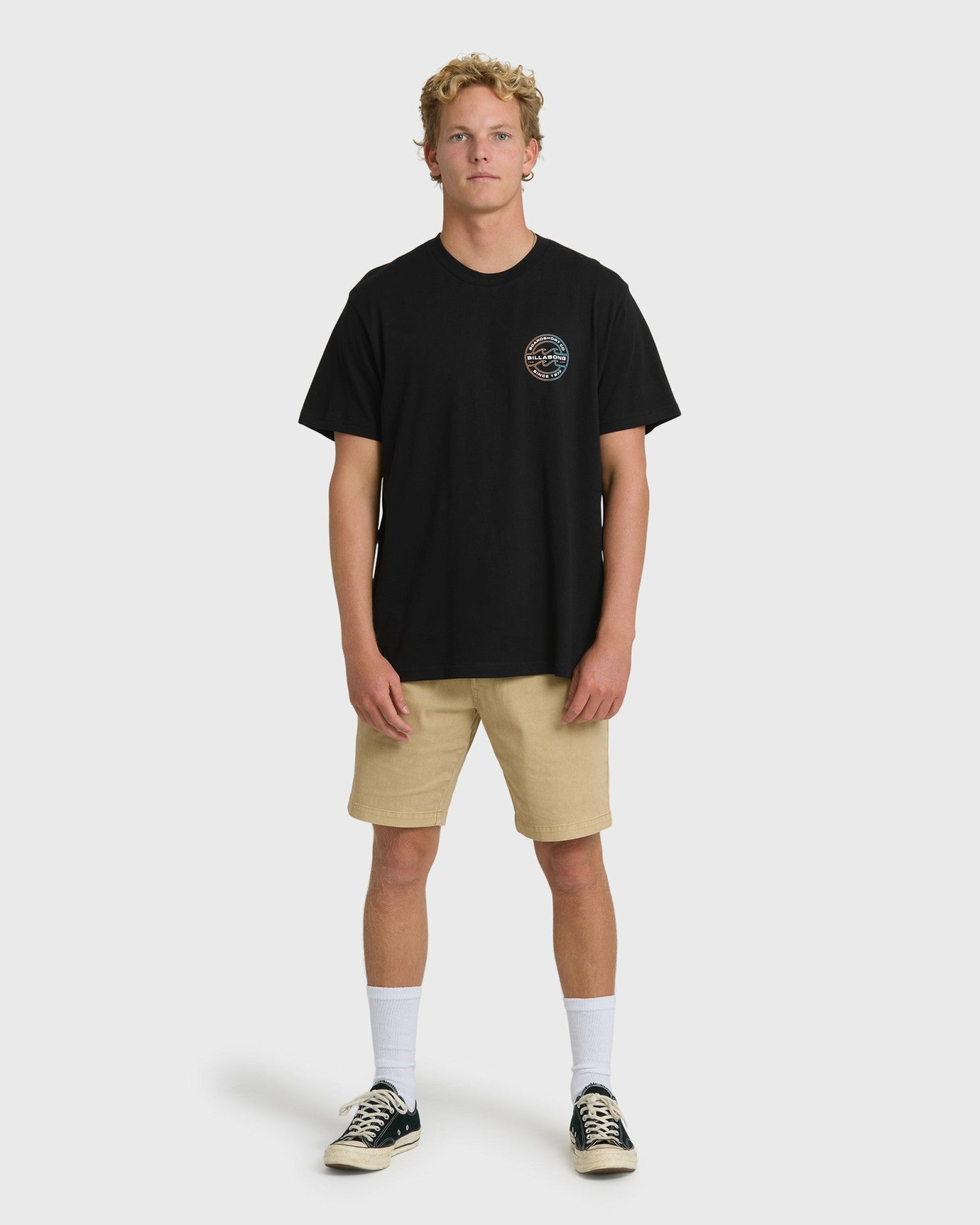 Billabong Men's Hollow Premium Short Sleeve T-Shirt - Black