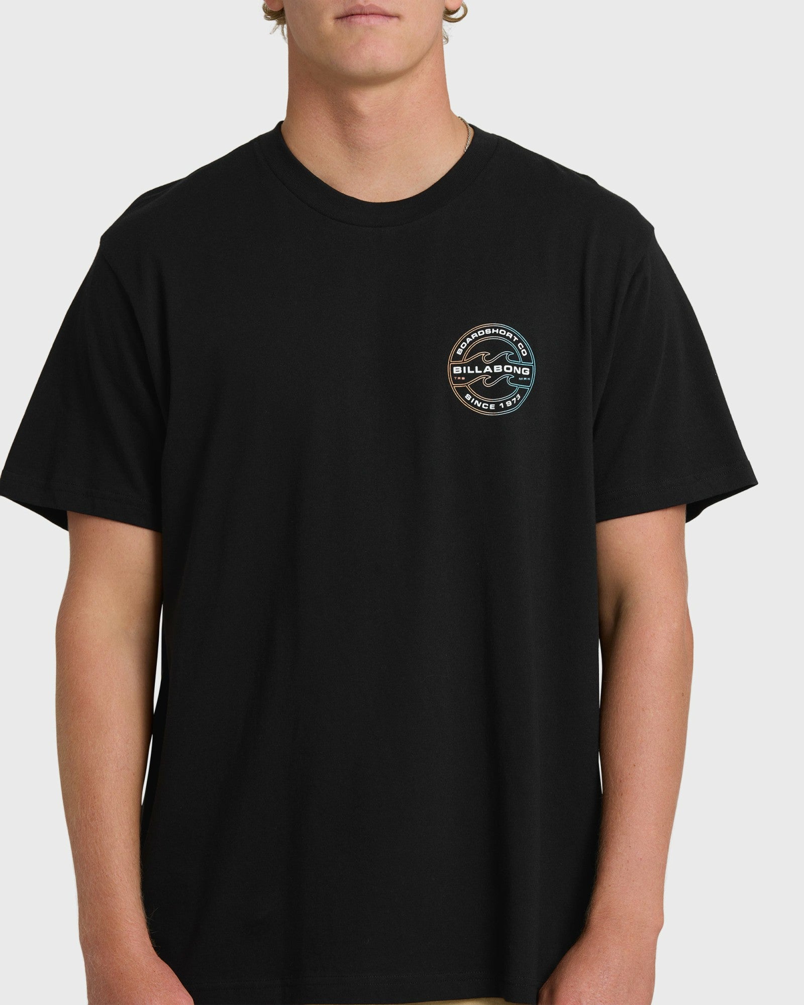 Billabong Men's Hollow Premium Short Sleeve T-Shirt - Black