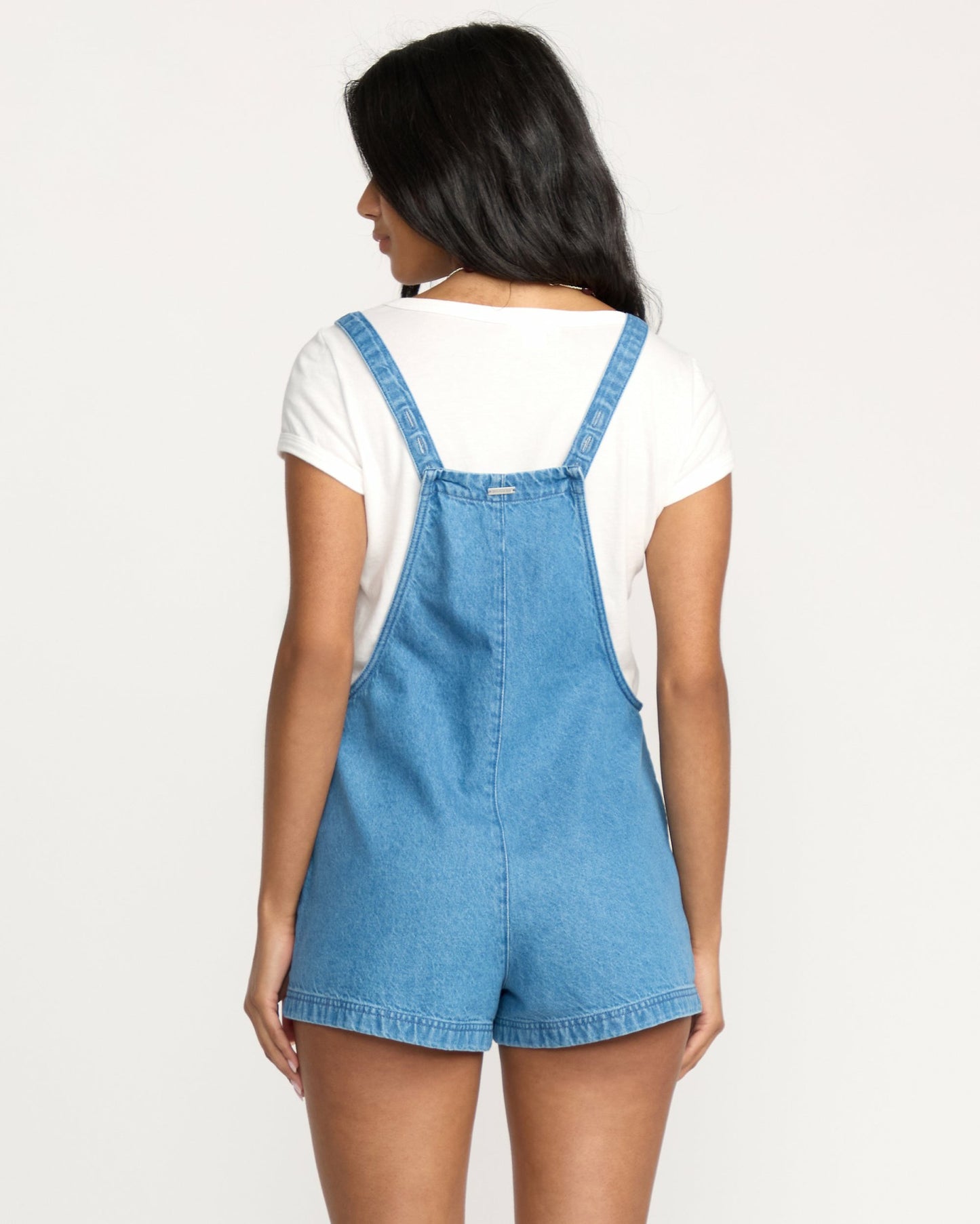 Billabong Women's Beach Crush Denim Overalls - Salt Washed