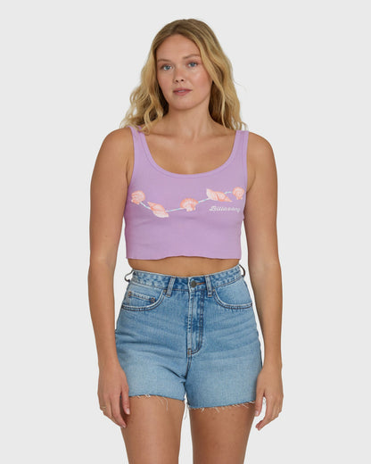 Billabong Women's Beachcombing Tank Top - Vintage Violet