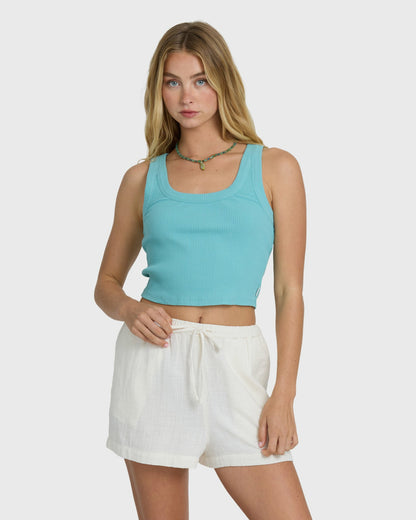 Billabong Women's Wanderer Woven Shorts - Salt Crystal