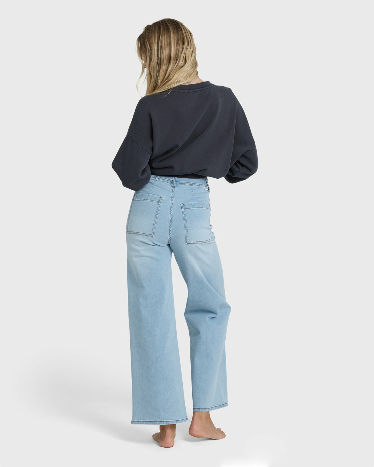 Billabong Women's Free Fall High-Waist Denim Pants - Surf Spray