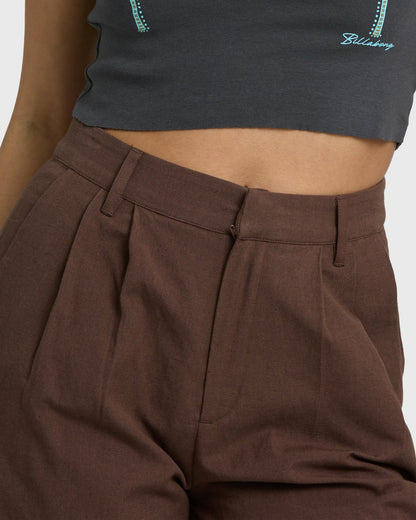 Billabong Women's Perfect Day Pants - Teak