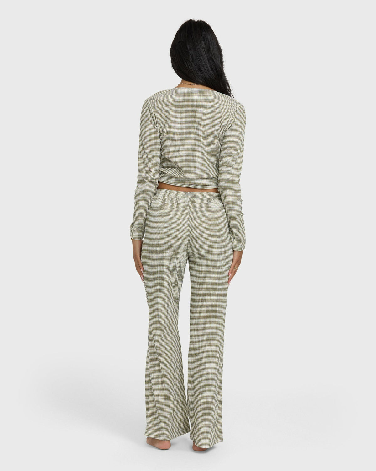 Billabong Women's Hot Check Knitpants - Martini Olive