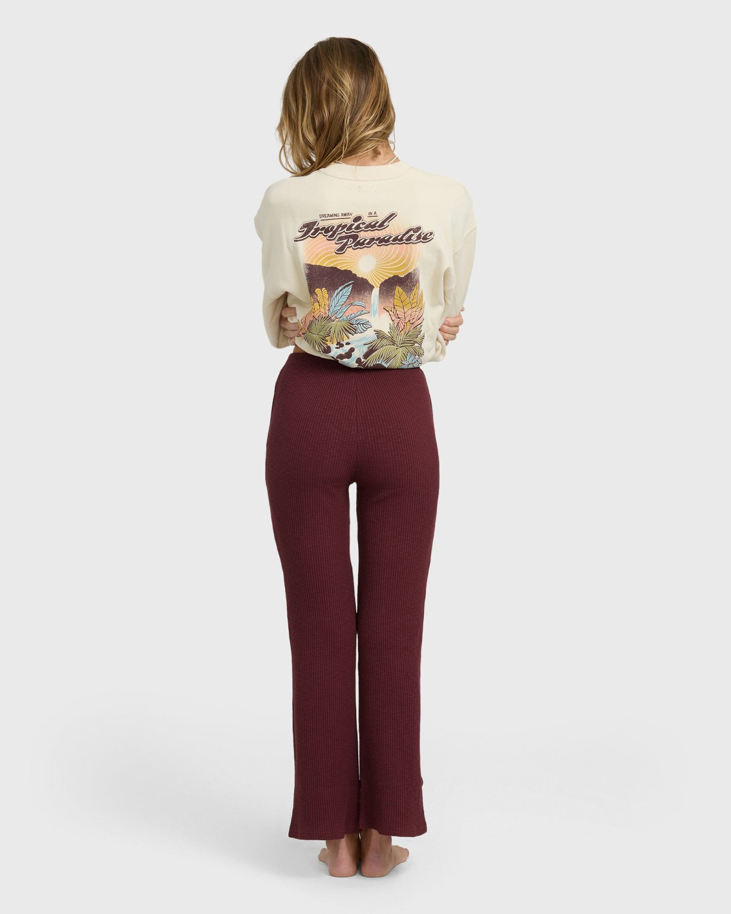 Billabong Women's Fever Twist Knitpants - Pinot