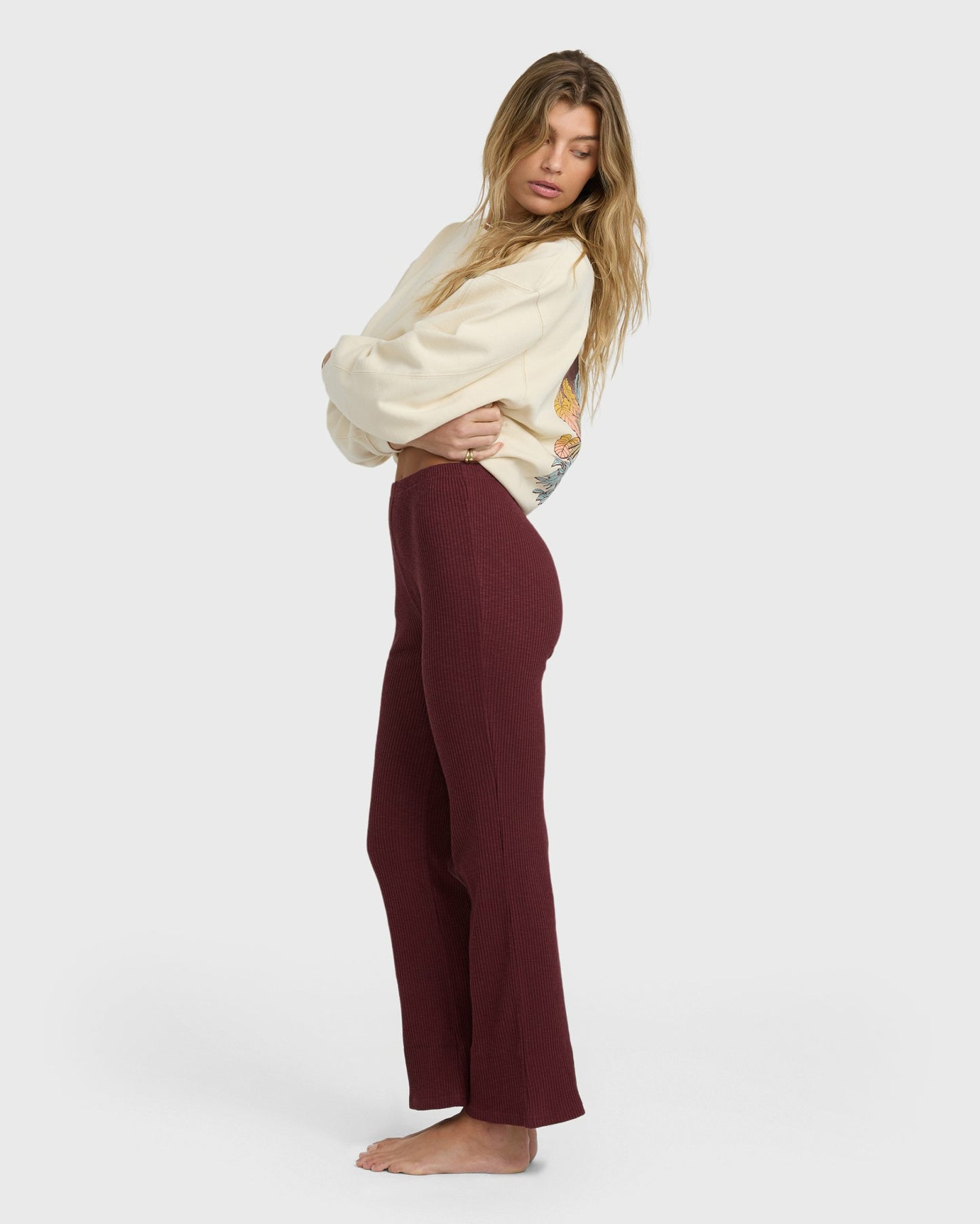 Billabong Women's Fever Twist Knitpants - Pinot