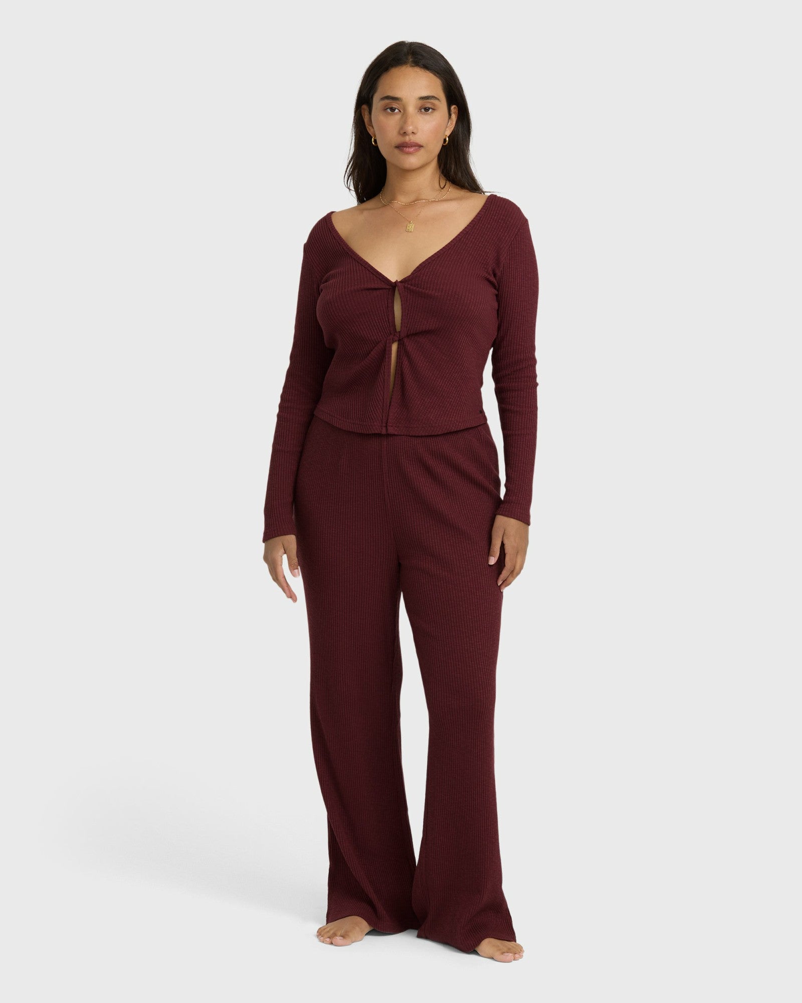 Billabong Women's Fever Twist Knitpants - Pinot