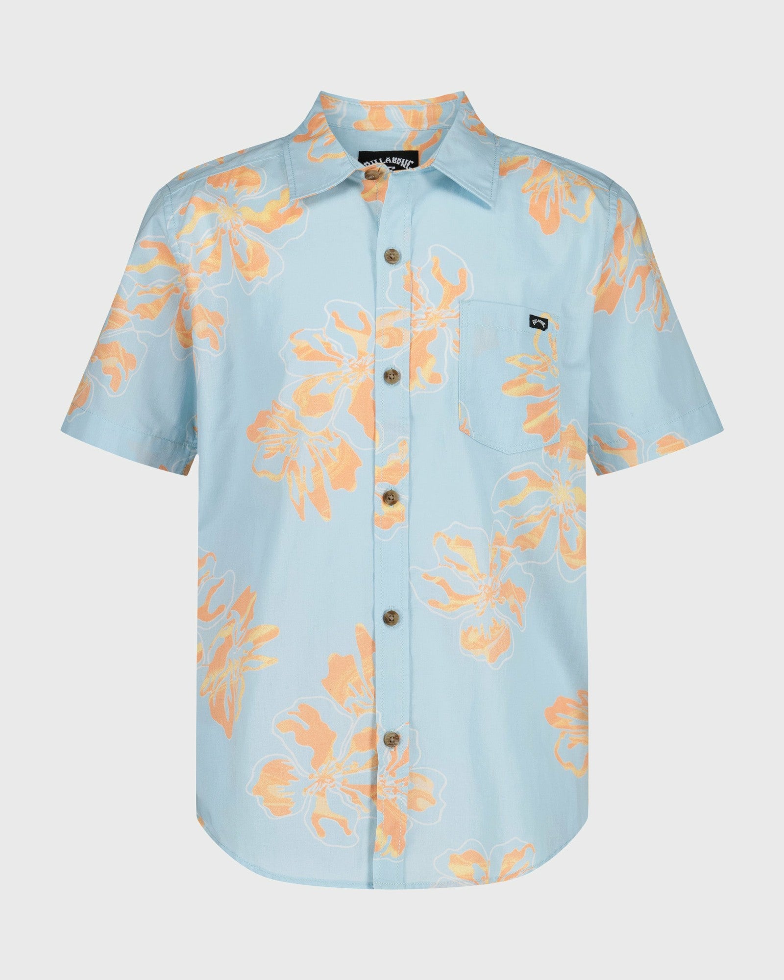 Billabong Women's Boys Sundays Short Sleeve Shirt