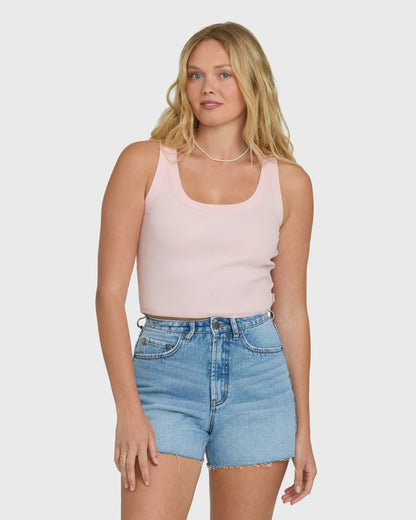 Billabong Women's Rerun Tank Top - Rosewater