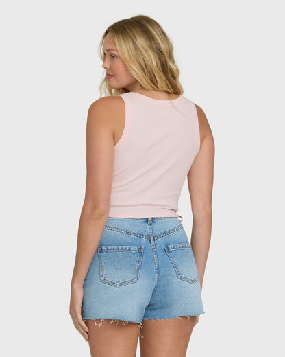 Billabong Women's Rerun Tank Top - Rosewater