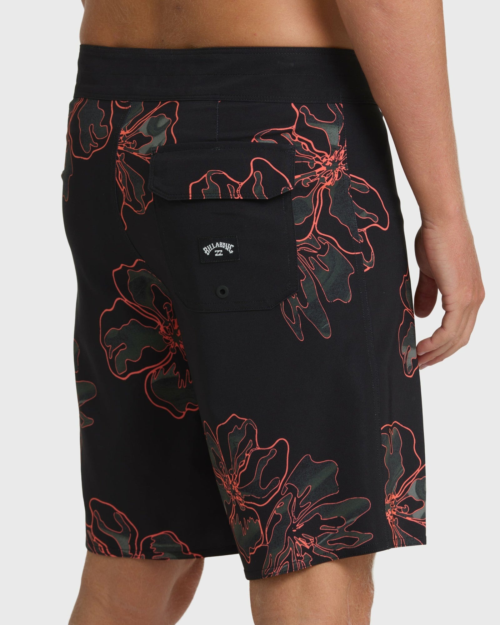 Billabong Men's Sundays Pro 19\" Boardshorts - Black Multi - Black