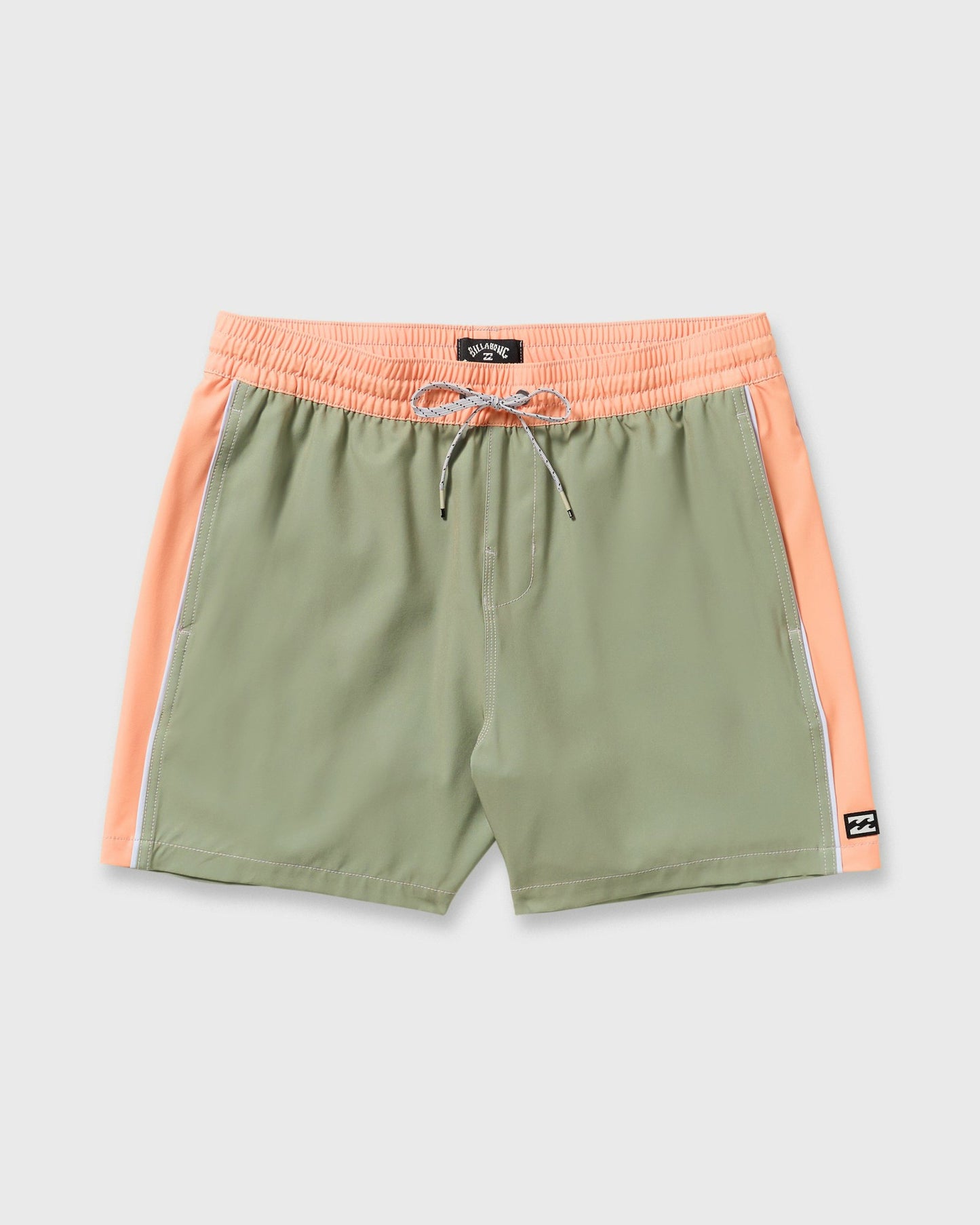 Billabong Men's Dbah Panel Laybacks Swim Trunk - Green Ash