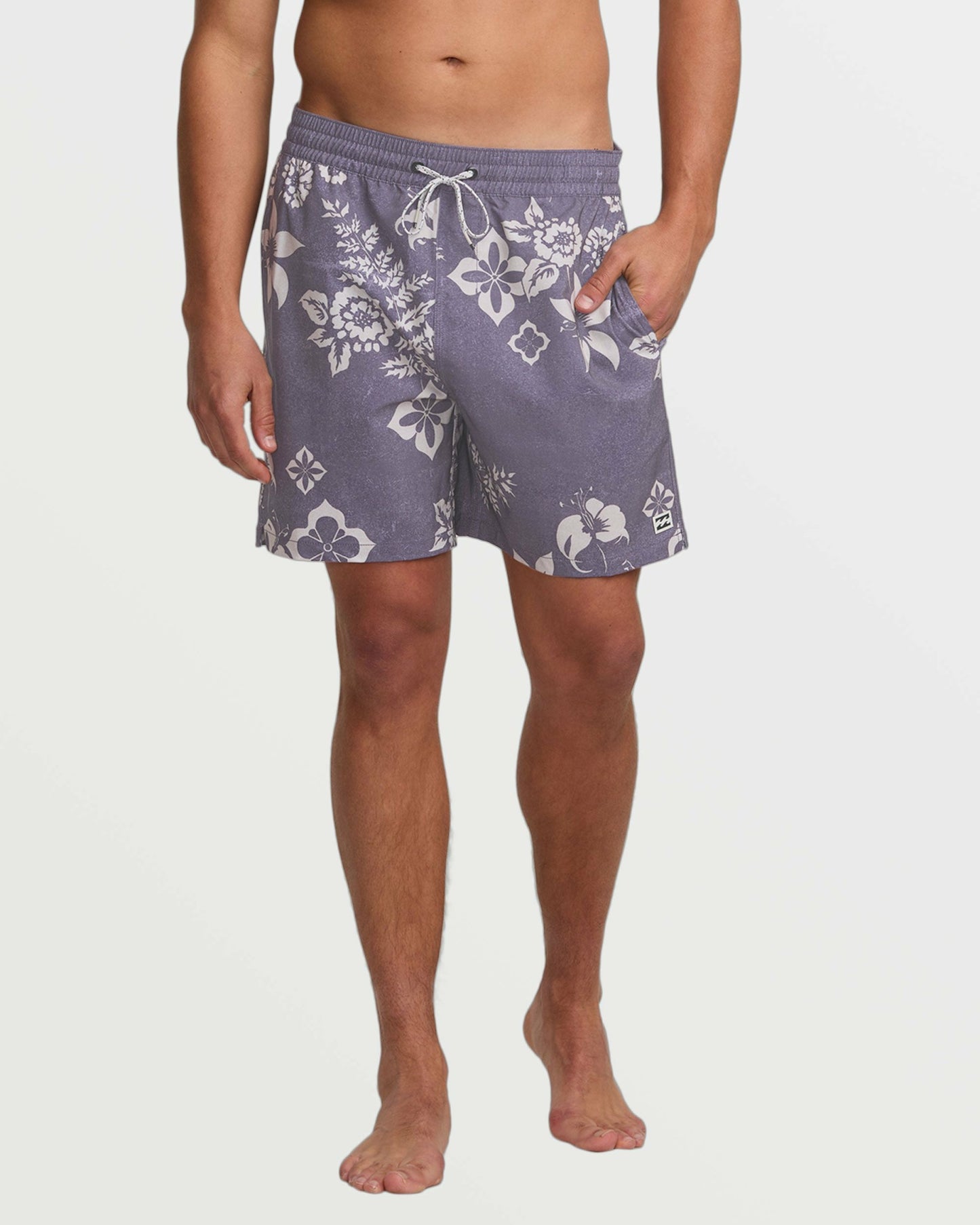 Billabong Men's Good Times Layback 16\" Trunks - Light Purple