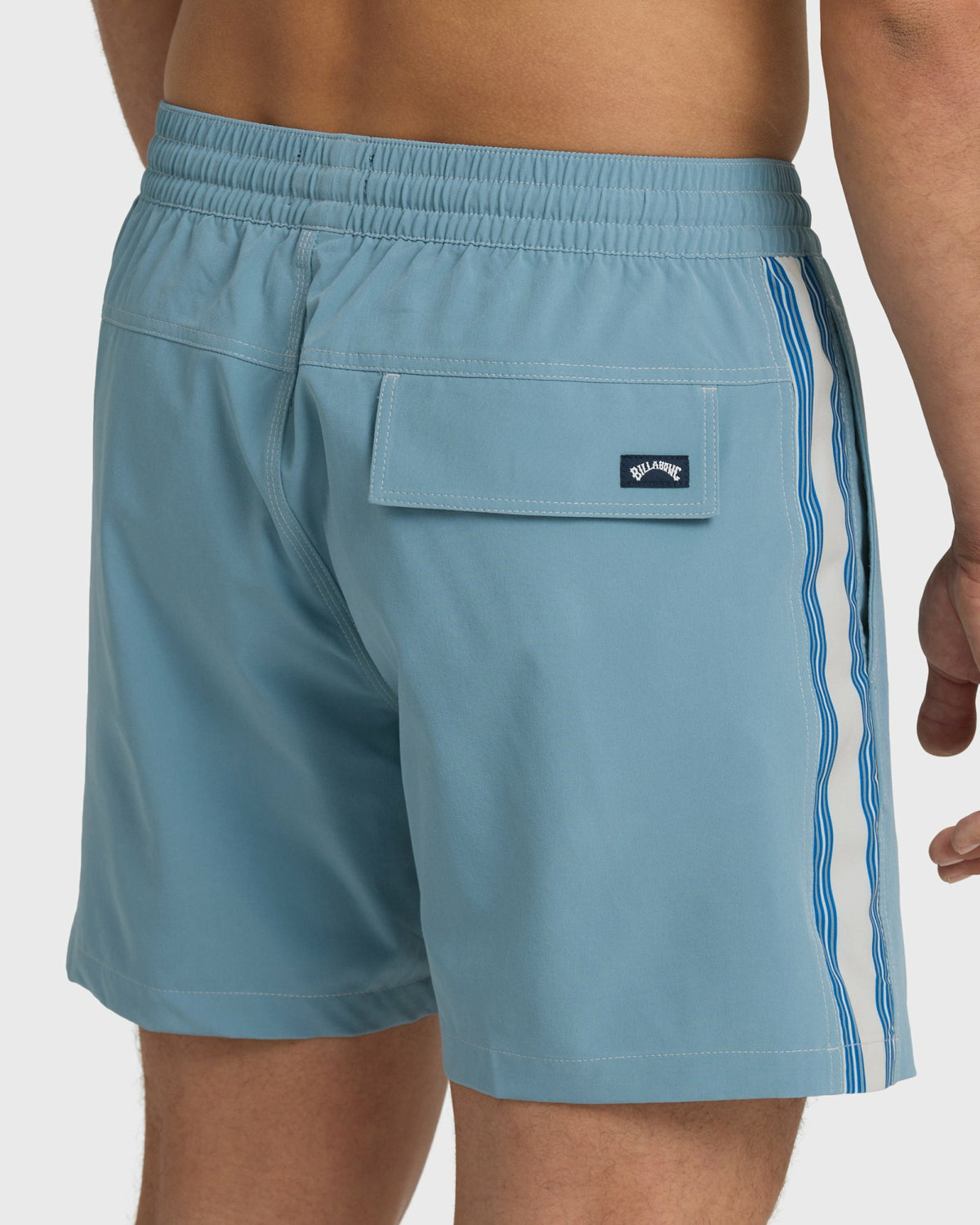 Billabong Men's Dbah Panel Layback 16\" Trunks - Blue Fog
