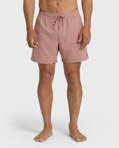 Billabong Men's All Day Laybacks 16\" Trunks - Ash Rose
