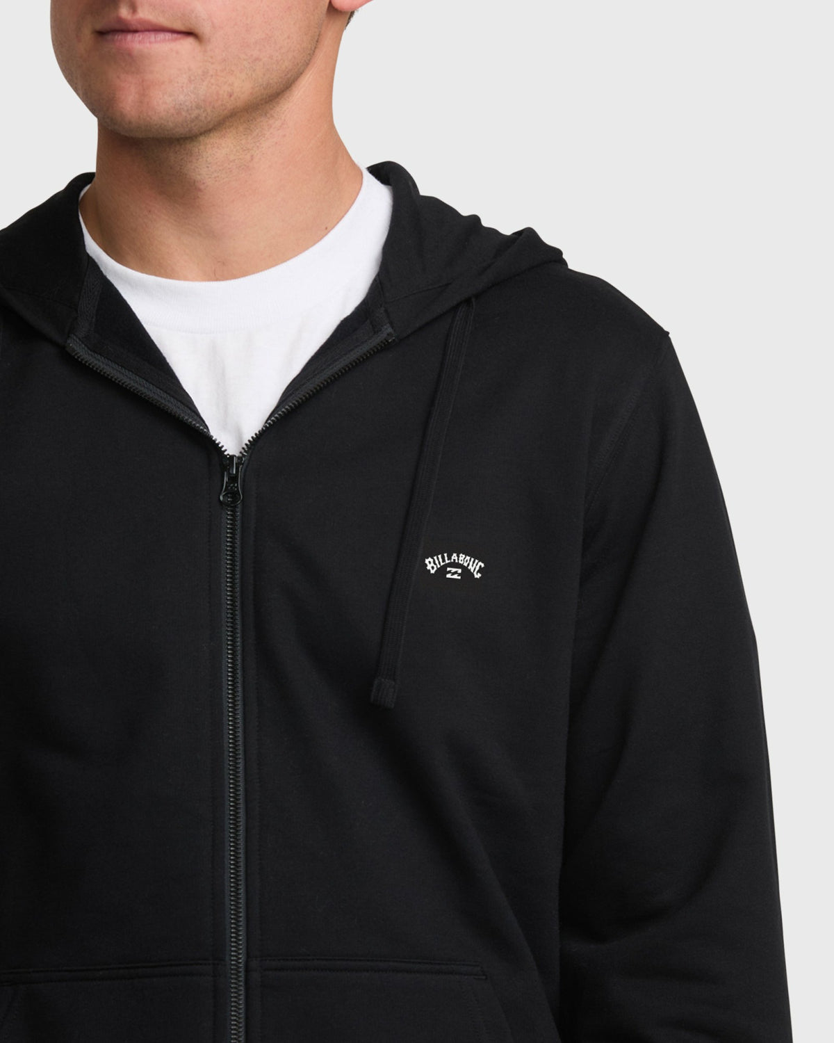 Billabong Men's All Day Zip Front Hoodie - Black