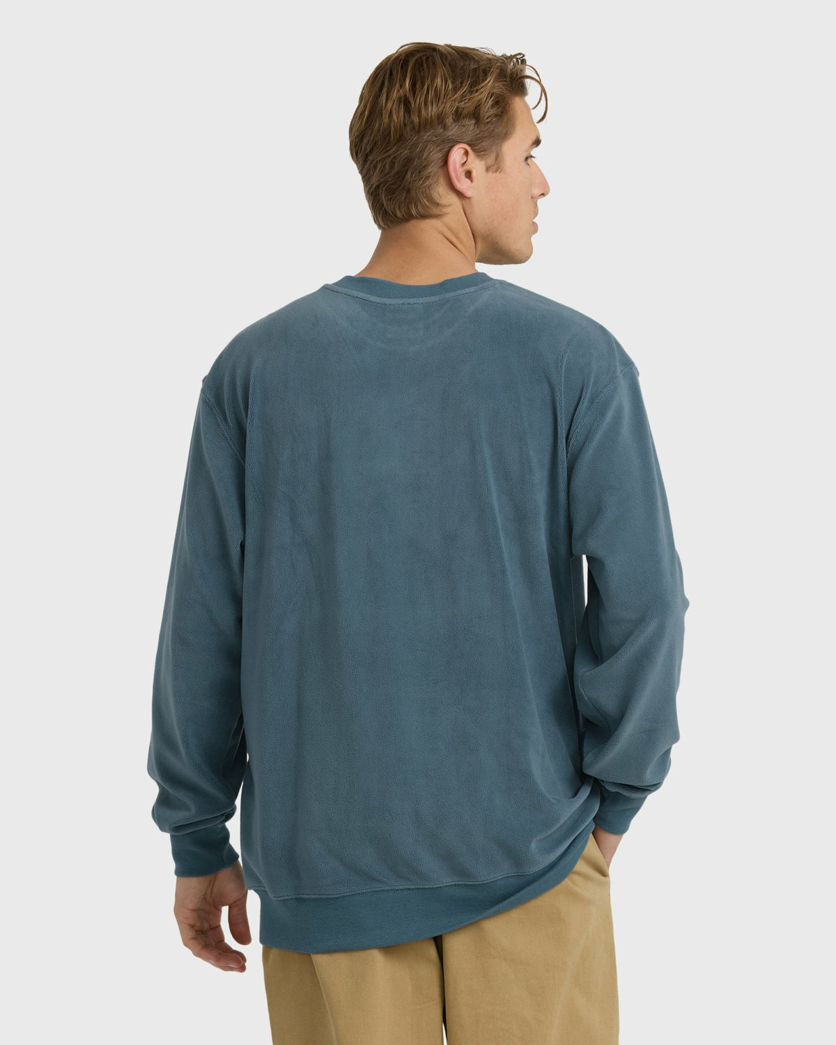 Billabong Men's Torched Crewneck Sweatshirt - Real Teal