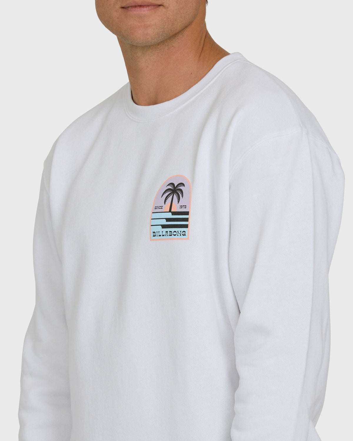 Billabong Men's Portal Crewneck Sweatshirt - White