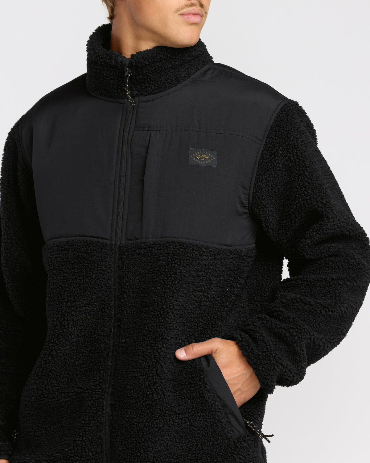Billabong Men's Boundary Summit Zip Sweatshirt - Black