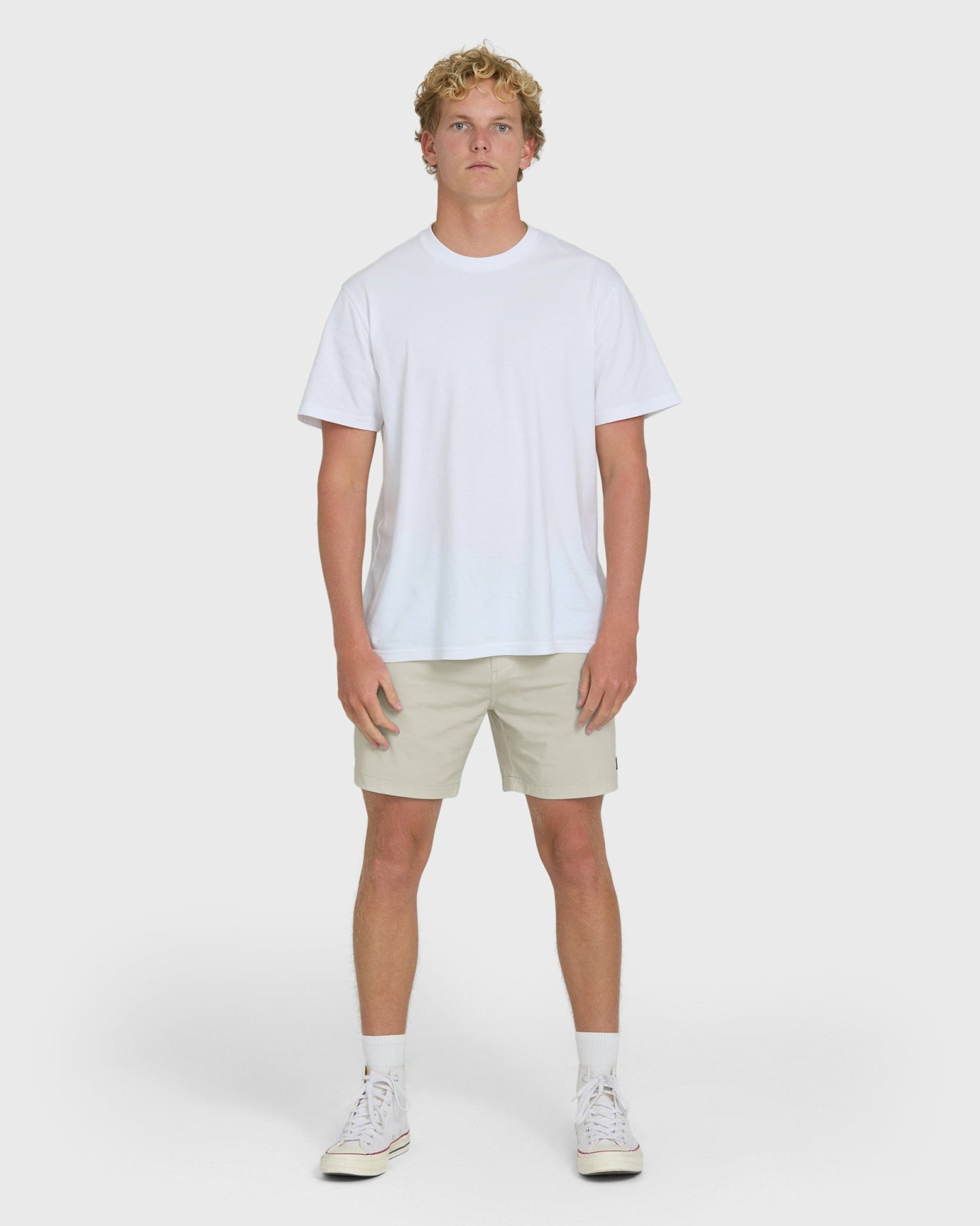 Billabong Men's Crossfire Submersible 17\" Hybrid Shorts - Oatmeal
