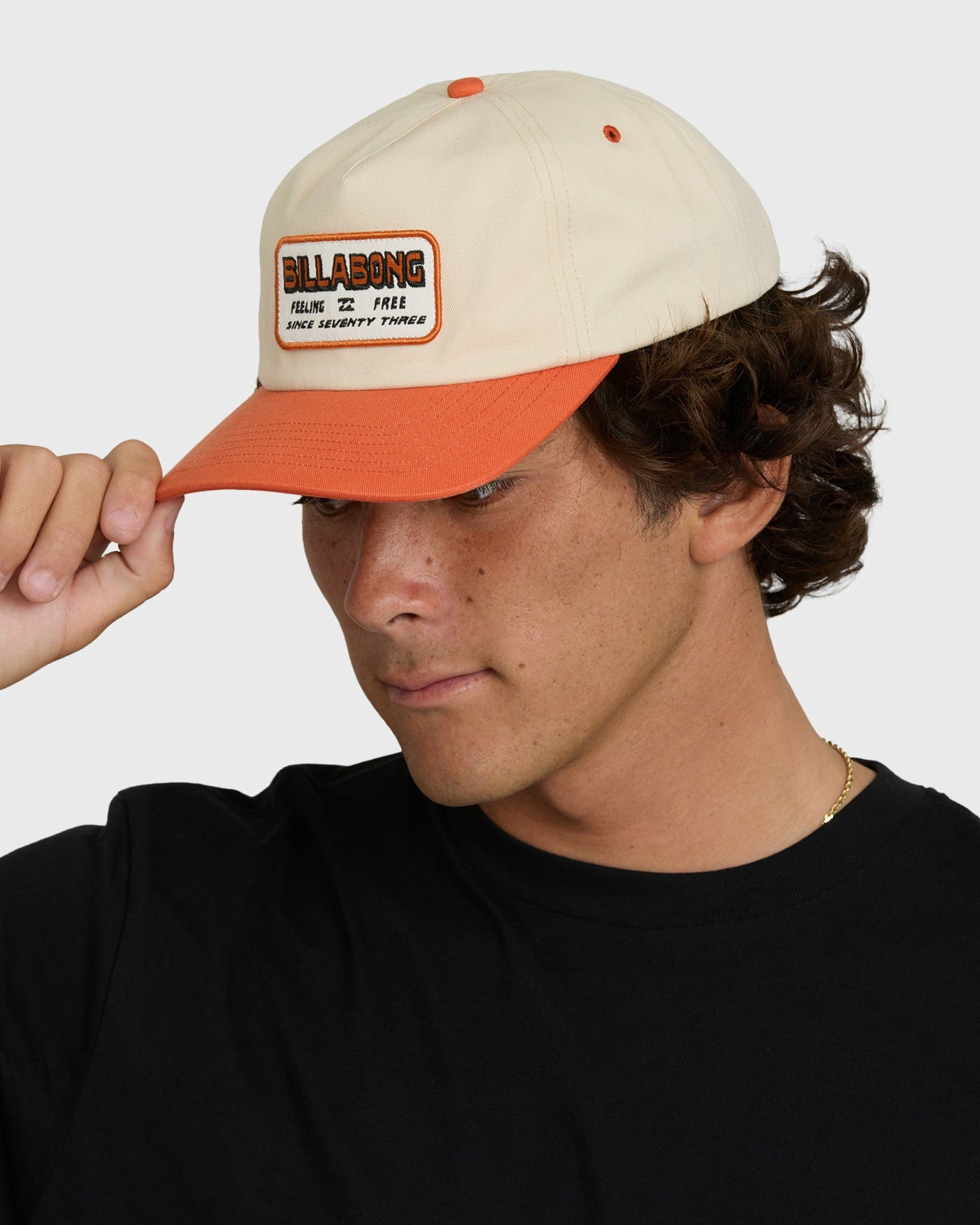 Billabong Men's Breakdown Snapback Hat - Potters Clay