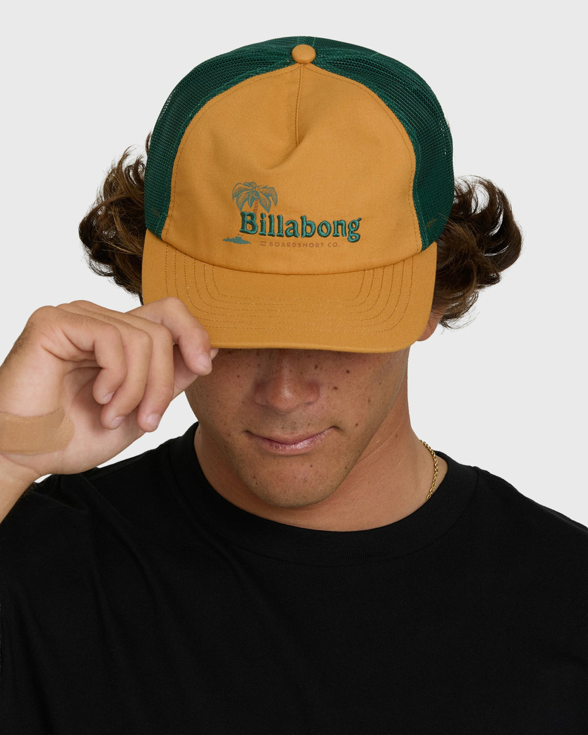 Billabong Men's Lounge Trucker Hat - Misted Yellow
