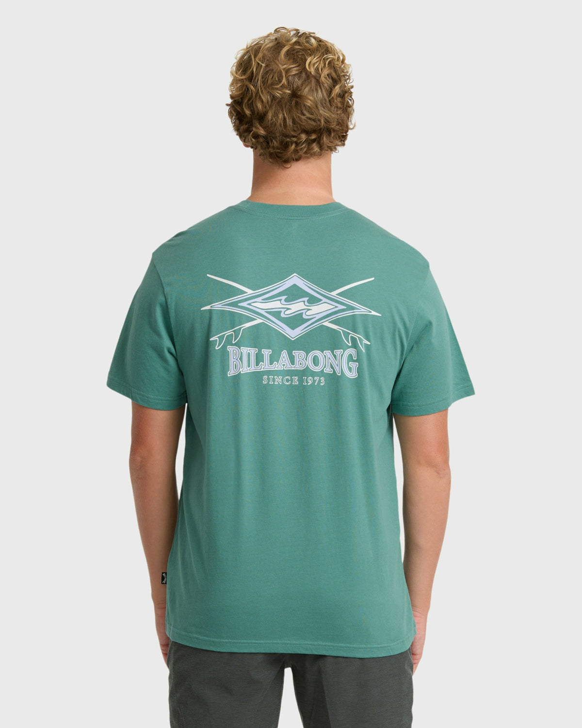 Billabong Men's Crossboards Premium Short Sleeve Knit T-Shirt - Deep Sea