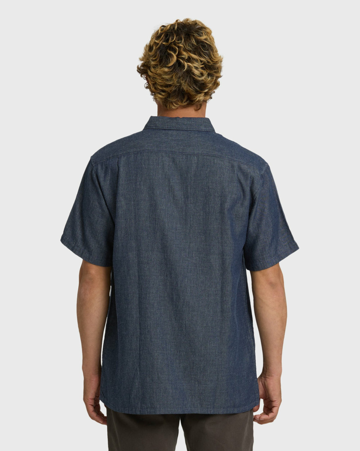 Billabong Men's Cordoba Short Sleeve Shirt - Navy