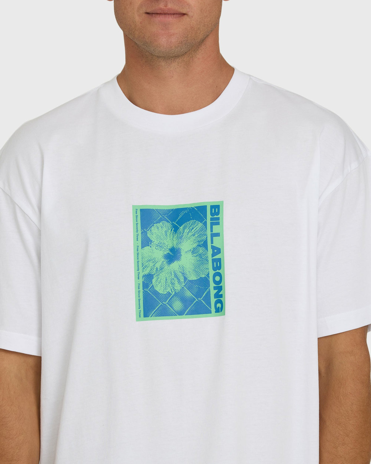 Billabong Men's Link OG Short Sleeve Knit T-Shirt - White