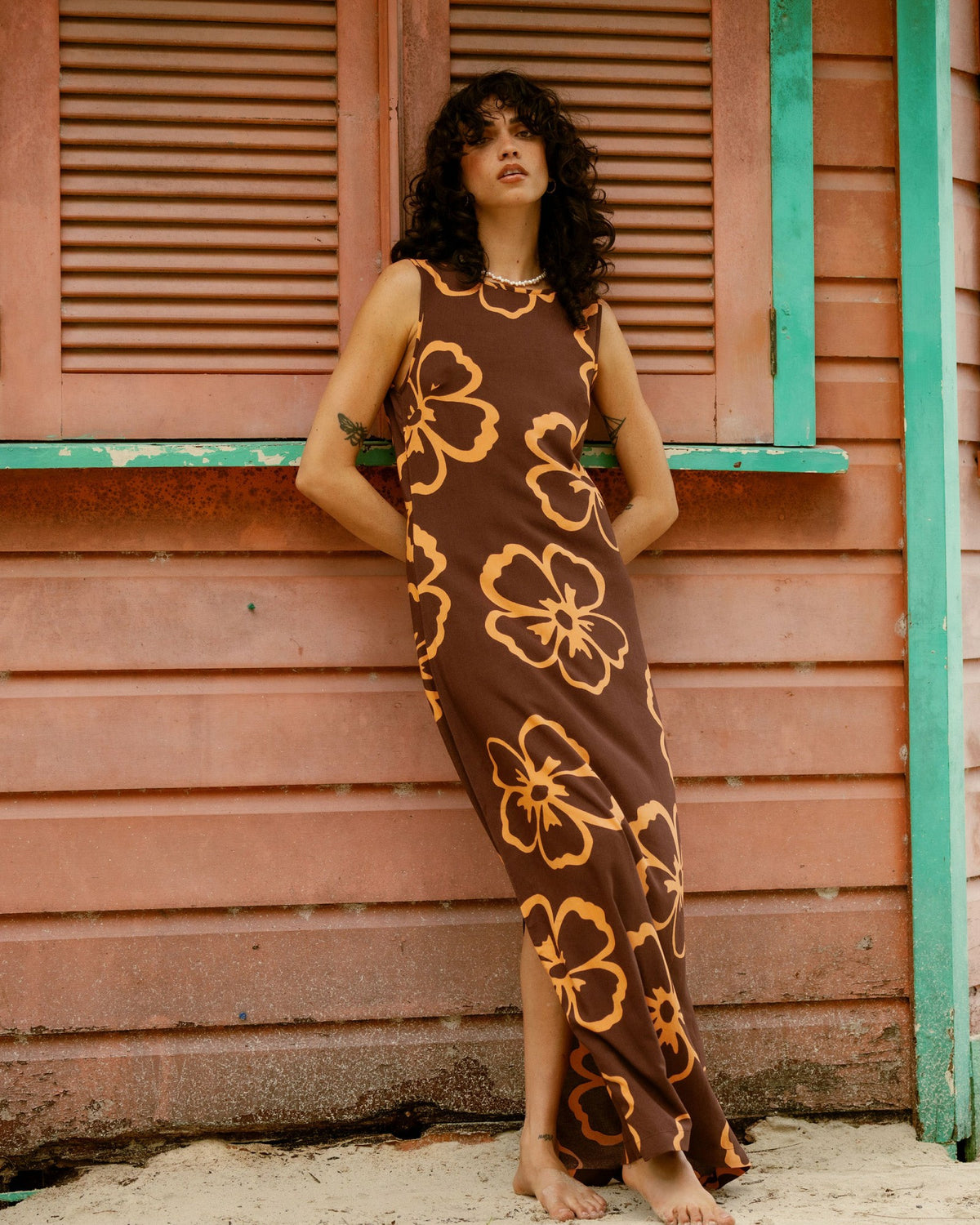 Billabong Women's Sunkissed Maxi Dress - Teak