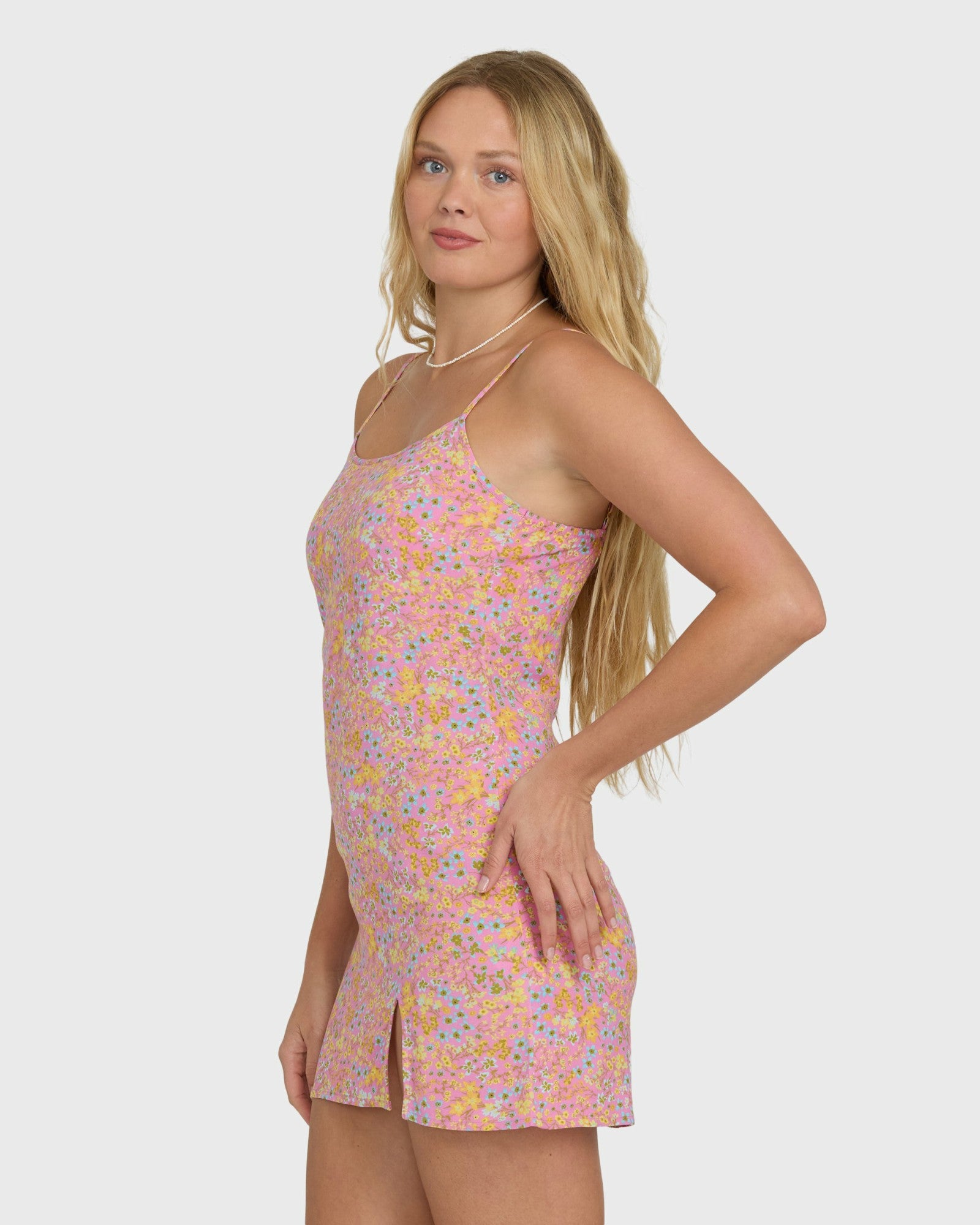 Billabong Women's Tidal Crush Mini Dress - Party Pink