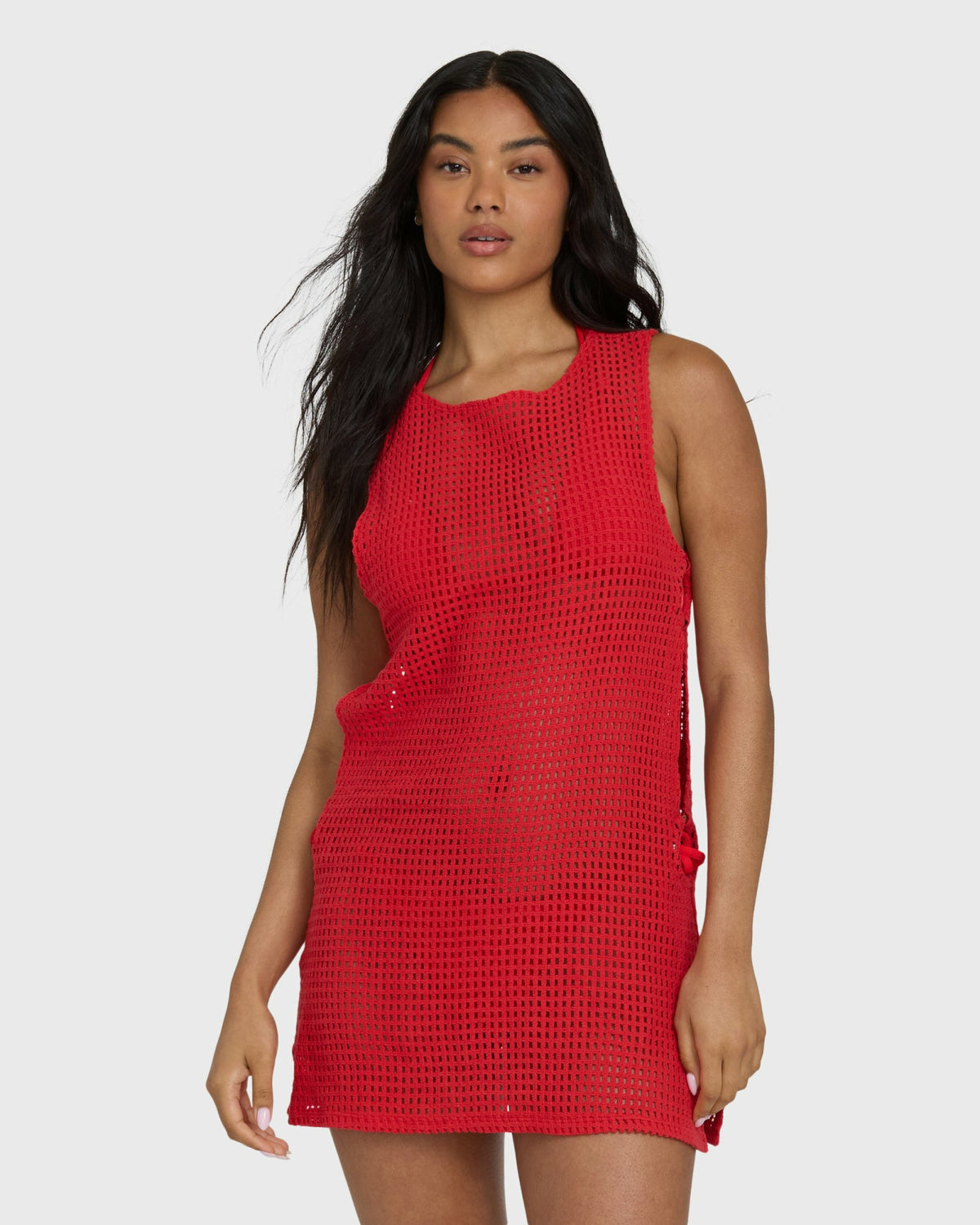Billabong Women's Rising Tides Cover-Up Dress - Fiesta Red