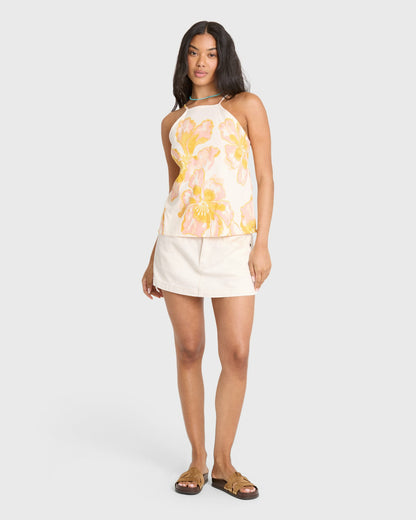 Billabong Women's Micro Moment Skort - Salt Crystal