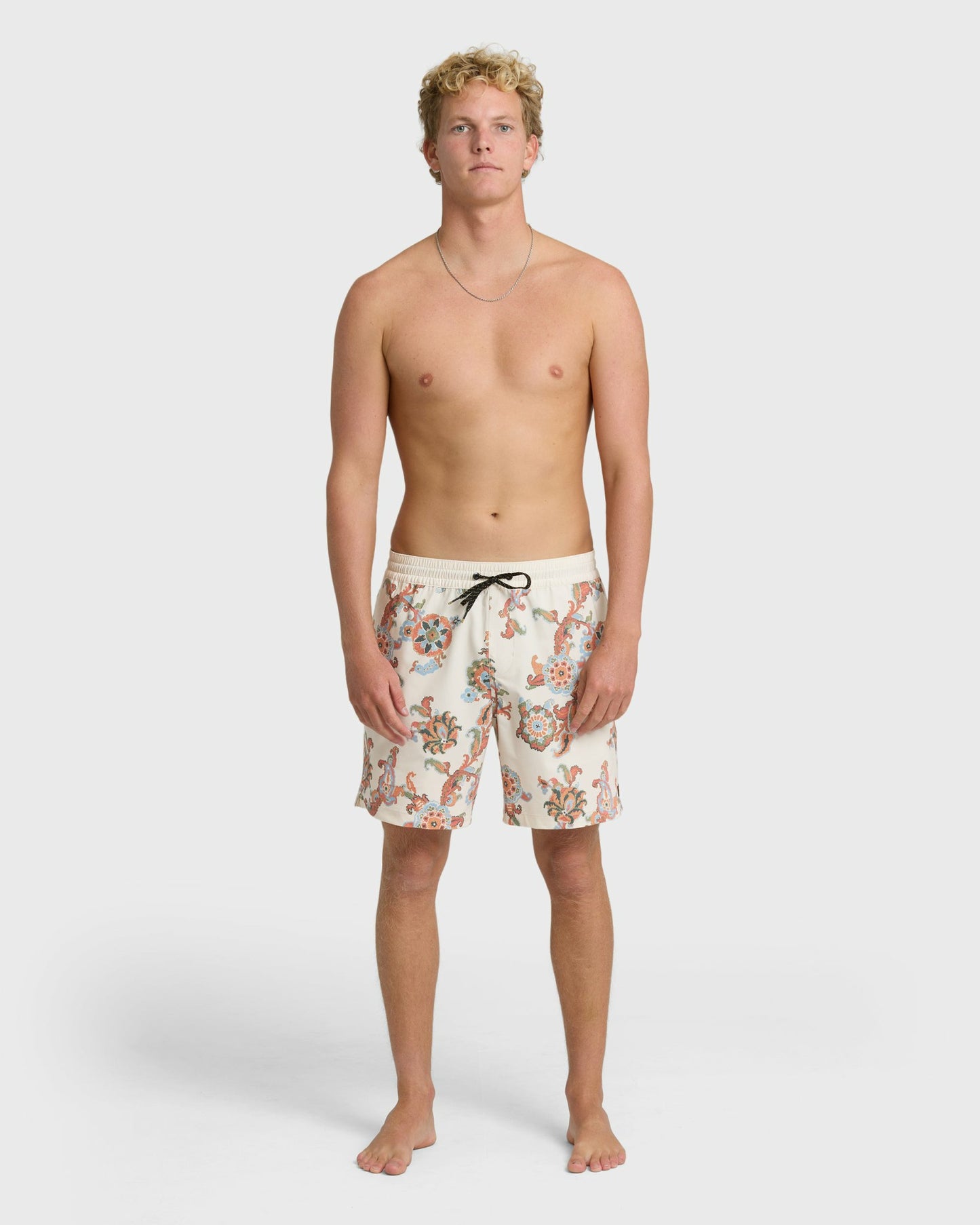 Billabong Men's Good Times Layback 16\" Trunks - Oatmeal